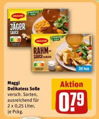 REWE Maggi Delikatess Soße Angebot