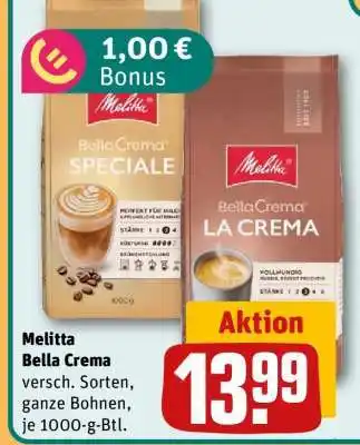 REWE Melitta Bella Crema Angebot