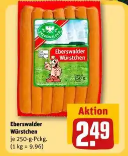 REWE EBERSWALDER Würstchen Angebot
