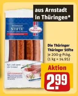 REWE Die Thüringer Thüringer Stifte Angebot