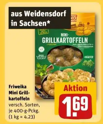 REWE Friweika Mini- Grillkartoffeln Angebot