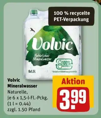 REWE VOLVIC Mineralwasser Angebot