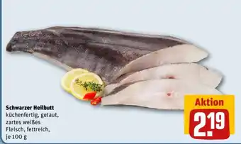 REWE Schwarzer Heilbutt Angebot