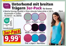 Norma Unterhemd mit breiten Trägern 3er-Pack Angebot