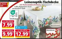 Norma Leinenoptik-Tischdecke Angebot