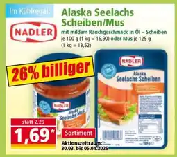 Norma Alaska Seelachs Scheiben/Mus Angebot