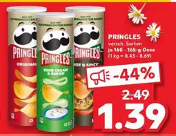 Kaufland Pringles Versch. Sorten Angebot