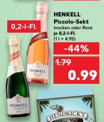 Kaufland Henkell Piccolo Sekt Angebot