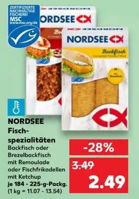 Kaufland NORDSEE Fisch-spezialitäten Angebot