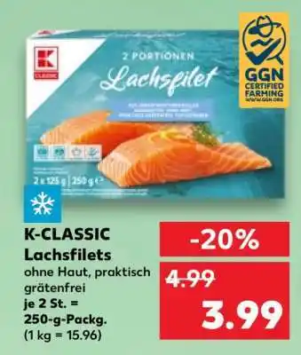 Kaufland K-CLASSIC Lachsfilets Angebot