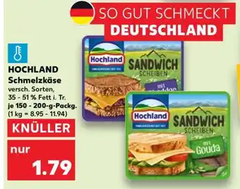 Kaufland HOCHLAND Schmelzkäse Angebot