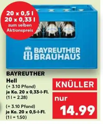 Kaufland Bayreuther Hell Angebot