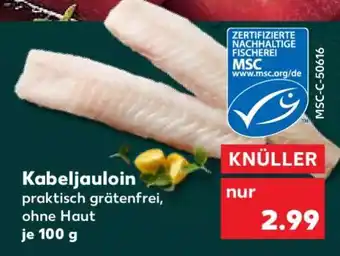 Kaufland Kabeljauloin Angebot