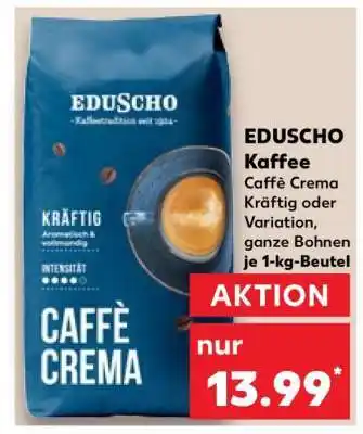 Kaufland Eduscho Kaffee Angebot