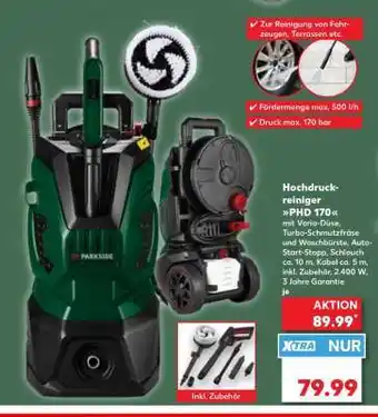 Kaufland Hochdruckreiniger PHD 170 Angebot