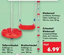 Kaufland Schaukel/Kletterseil Angebot