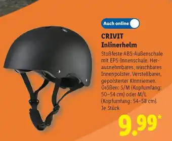 Lidl CRIVIT Inlinerhelm Angebot