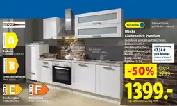 Lidl Menke Küchenblock Premium Angebot