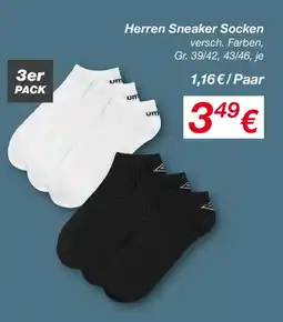 KiK umbro Herren Sneaker Socken Angebot