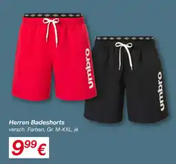 KiK umbro Herren Badeshorts Angebot