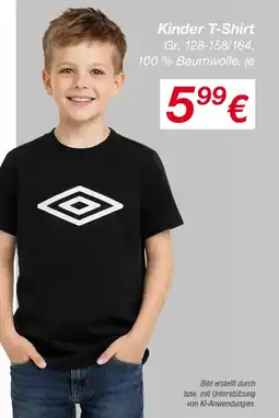 KiK umbro Kinder T-Shirt Angebot