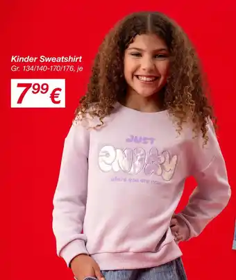 KiK Kinder Sweatshirt Angebot