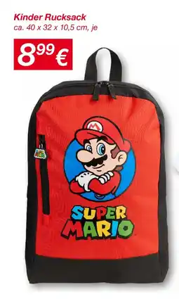 KiK Kinder Rucksack Angebot