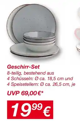 KiK Geschirr-Set Angebot
