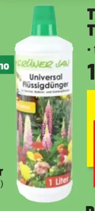 Thomas Philipps Grüner Jan Flüssigdünger Angebot