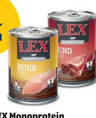 Das Futterhaus Lex Monoprotein Hundenassnahrung Angebot