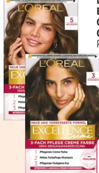 Rossmann L'Oréal Paris Excellence Creme Coloration Angebot