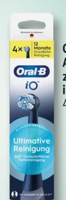 Rossmann Braun Oral-B Aufsteckzahnbürste iO Series Angebot