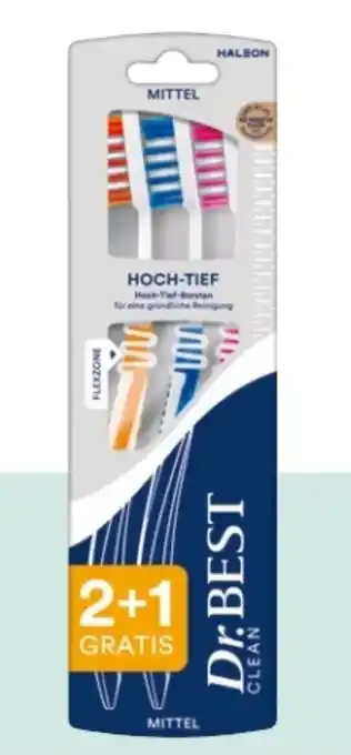 Rossmann Dr. Best Hoch Tief Zahnbürste Angebot