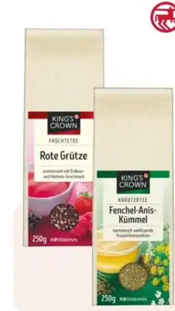 Rossmann King's Crown Früchtetee Angebot