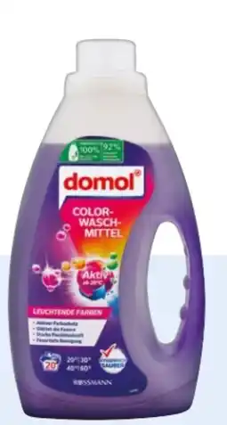 Rossmann Domol Colorwaschmittel Angebot