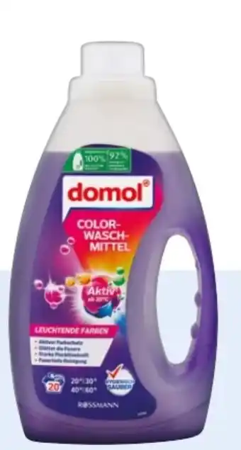Rossmann Domol Colorwaschmittel Angebot