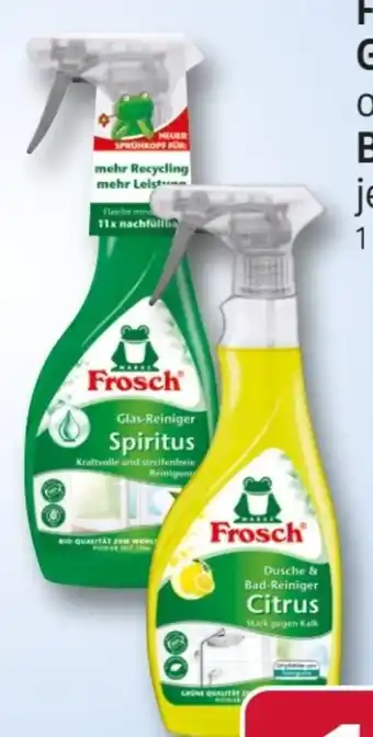 Rossmann Frosch Glas-Reiniger Angebot