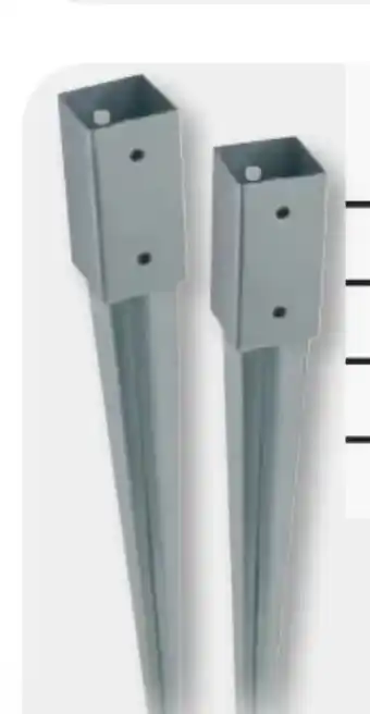 B1 Discount Baumarkt Einschlagbodenhülse Angebot