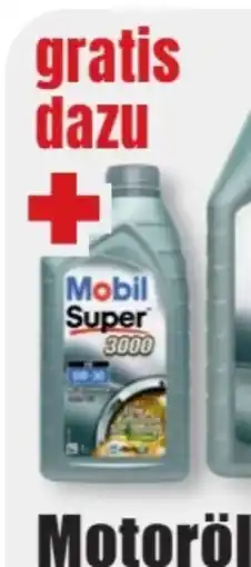 B1 Discount Baumarkt Mobil Motoröl Super 3000 XE 5W-30 Angebot