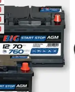 B1 Discount Baumarkt BIG Batterie Industrie Germany Start-Stopp-AGM-Batterien Angebot