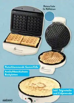 Aldi Süd Ambiano Waffeleisen Angebot