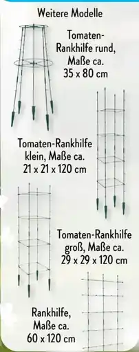 Aldi Süd Gardenline Rankhilfen Angebot