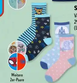 Aldi Süd Kinder Socken 2 Paar Angebot