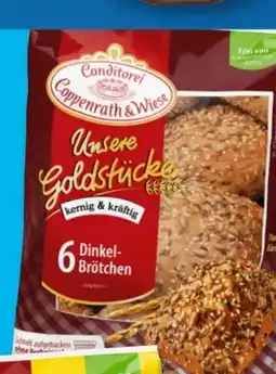 Aldi Süd Coppenrath & Wiese Unsere Goldstücke Dinkelbrötchen Angebot