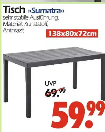Wreesmann Tisch sumatra Angebot