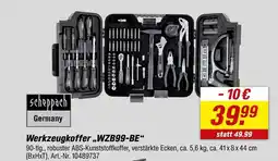 toom Baumarkt Scheppach werkzeugkoffer wzb99-be Angebot