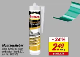 toom Baumarkt Pattex montagekleber Angebot