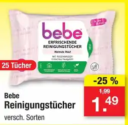 Zimmermann Bebe reinigungstücher Angebot
