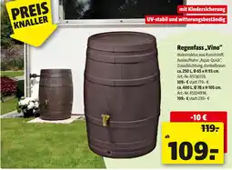 Hagebau Regenfass „vino“ Angebot