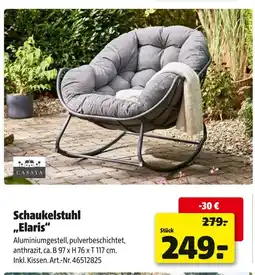 Hagebau Casaya schaukelstuhl elaris Angebot